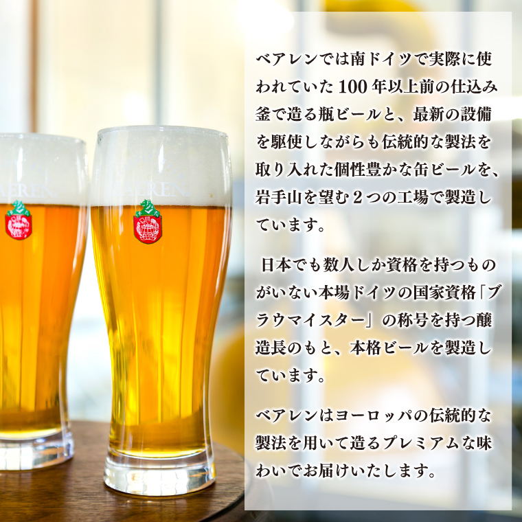 ベアレン ドライシードル12本＆缶ビール×6本＆瓶ビール×6本(計12本) 飲み比べセット (AT044)