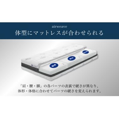 ふるさと納税 幸田町 エアウィーヴ ベッドマットレスS04　セミダブルマットレス |  | 02