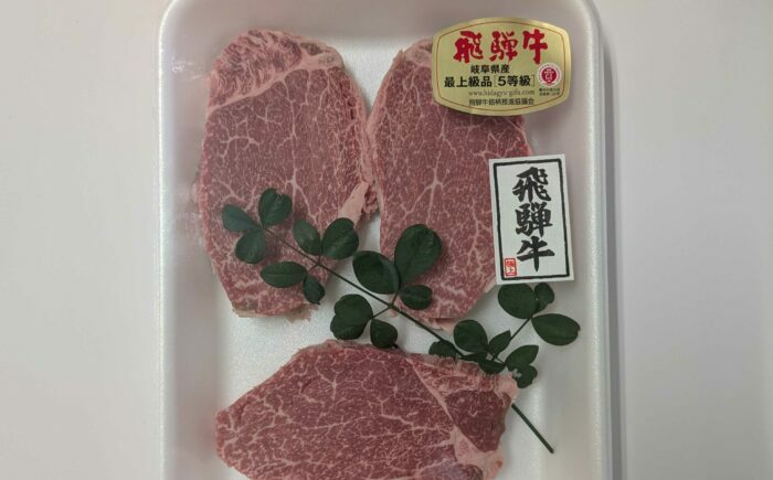 飛騨牛 A5等級 ヒレステーキ 200g×1枚 ステーキ 最高級 A5 和牛 ヒレ フィレ 希少部位 牛肉 お肉 高級 贈答ギフト 岐阜市 / 肉の松久 [ANIP017]