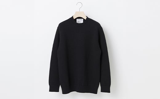 ≪先行予約≫【THISISASWEATER.】A1 : A SWEATER IS ORDINARY BLACK ブラック カシミヤセーター 服 洋服 ユニセックス メンズ レディース ブランド 数量限定 山形県 山辺町 サイズ1 yt-soxxk1