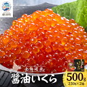 【ふるさと納税】【令和6年新物】醤油いくら　500g(250g×2)【配送不可地域：離島】【1419708】