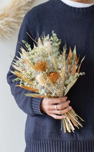 ドライフラワーブーケ イエロー