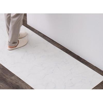 ふるさと納税 泉大津市 日本製　撥水・防炎　フリーカーペット　　約90×250cm　大理石　700040253型