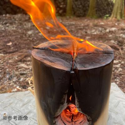 ふるさと納税 邑楽町 ヒノキ スウェーデントーチ Lサイズ 国産 ウッドキャンドル|09_chm-bx0101 |  | 02