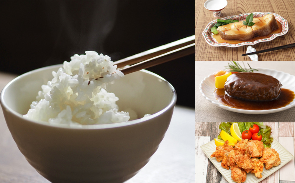 程よい粘りと弾力で、和食・洋食・中華など色々な料理と合います。