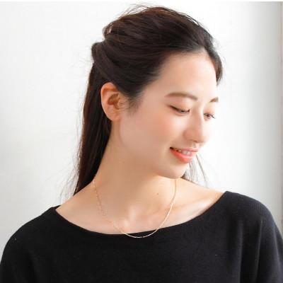 ふるさと納税 山梨県 【山梨県】【ジュエリー】K18 Box/ボックス チェーン 45cmスライド |  | 03