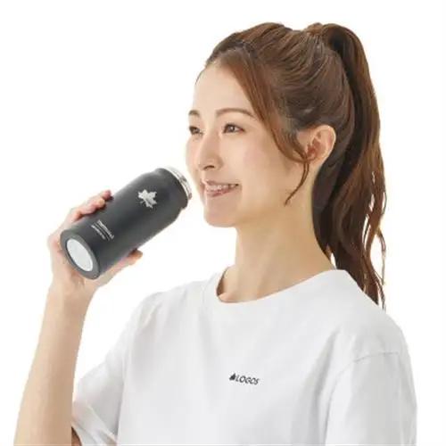 TW 真空断熱 キャリーボトル BK 350ml 保冷対応のステンレスボトル 81286081【1745047】