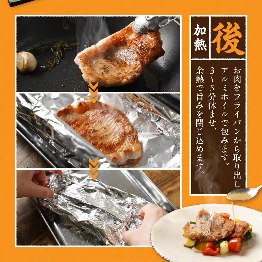 豚ロースとんかつ・ソテー用20枚 - 〔AA-2506〕_ (都城市) 豚肉 100g×5枚×4パック 真空パック 冷凍保存