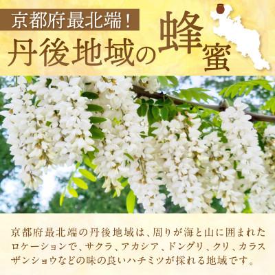 ふるさと納税 京丹後市 【京都 京丹後産】 非加熱　純粋天然はちみつ 300g　百花ハチミツ |  | 02