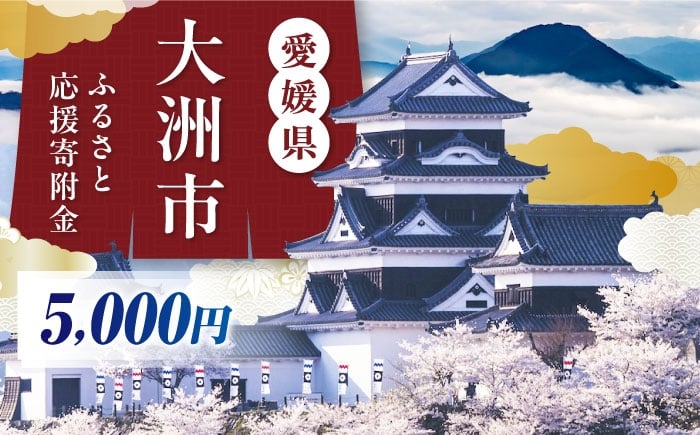 
                  大洲市への寄附　5,000円　【返礼品なし】　 [AGXX033]
                