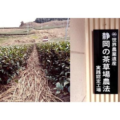 ふるさと納税 掛川市 掛川の小さな茶農家直送 農業遺産茶草場実践工場 深蒸し掛川茶「うぐいす」 200g×2 |  | 03