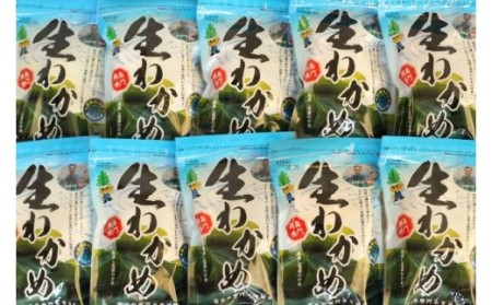 鳴門市里浦産塩蔵わかめ 120ｇ×10袋