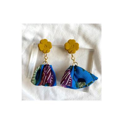 ふるさと納税 うるま市 【ピアス】秋晴れポリマークレイピアス |  | 03