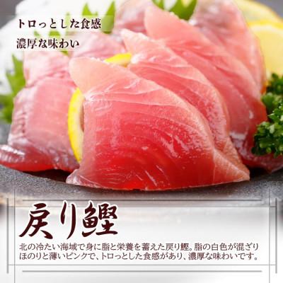 ふるさと納税 枕崎市 脂ののった戻り鰹&活き〆かつお(枕崎ぶえん鰹) 合計1Kg タレ付 A3-133 |  | 02