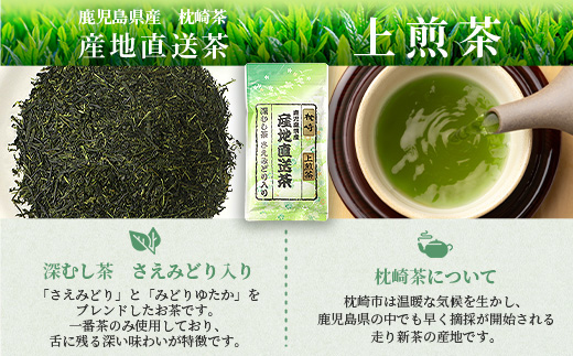 大河内製茶の煎茶飲み比べ 5点セット 特上煎茶・上煎茶・煎茶・水出し緑茶ティーバッグ A8−71【1167086】