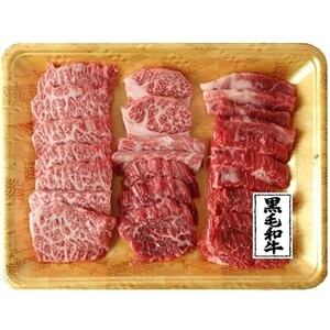 084-08 鹿児島県産黒毛和牛焼肉カルビ 400g