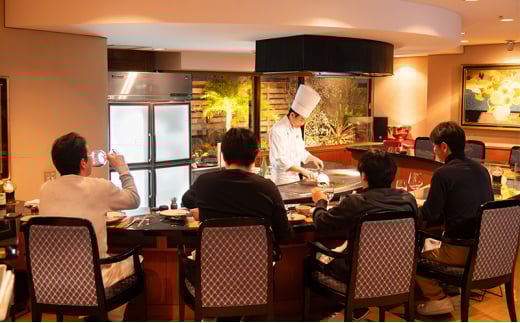 鉄板焼き お食事券 20000円 レストラン 黒毛和牛 魚介類 ランチ ディナー コース料理 チケット お誕生日 結婚記念 藤沢市 神奈川