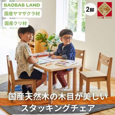 ふるさと納税 出雲市 BAOBAB LAND  K216 2脚【26_6-002】