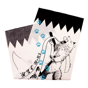 調布 新選組 手拭い | 和季 雑貨 日用品 てぬぐい 手ぬぐい 調布 東京 近藤勇 壬生浪士 狼 おおかみ オオカミ 