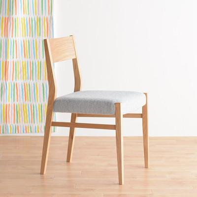 ふるさと納税 大川市 ダイニングチェア　DC01 ウレタン アネルカグレー オーク