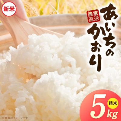 ふるさと納税 小牧市 【小牧市農業祭 特別賞】【R8新米】「あいちのかおり」(5kg)<農家直送> [208K05]