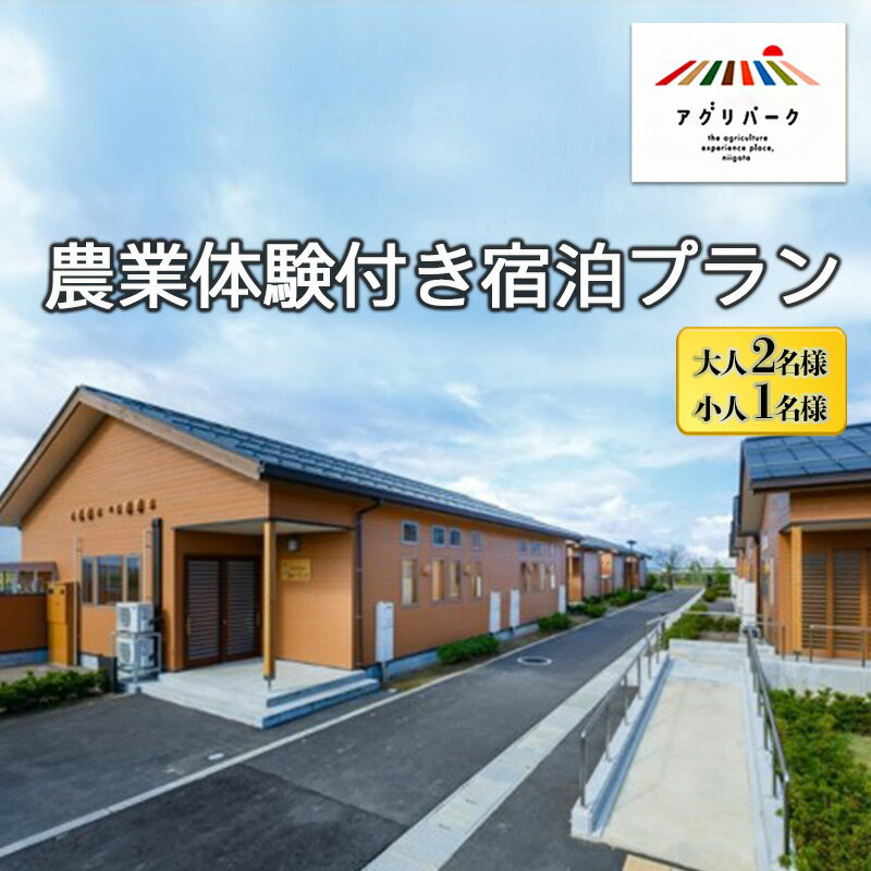 【ふるさと納税】農業体験付き宿泊プラン（大人2名様・小人1名様）　 体験チケット チケット 農業 体験 宿泊