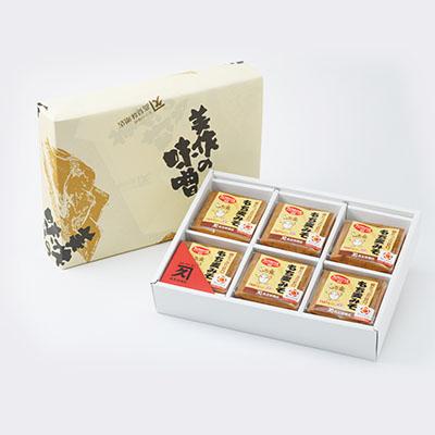 ふるさと納税 美作市 もち麦みそ400g　6個セット |  | 03