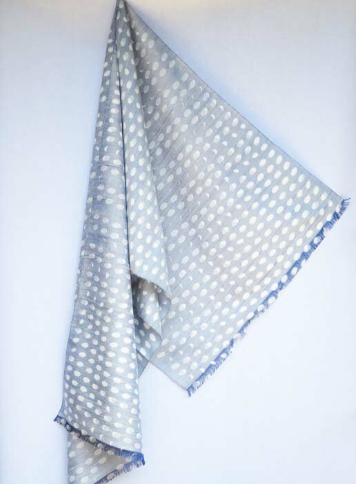 【ふるさと納税】 秩父ほぐし織り ストール ／ 織物 染物 ファッション 送料無料 埼玉県 特産 No.028