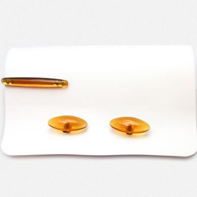 ふるさと納税 長崎市 本鼈甲 白甲 カフス 3点セット キャッツアイ　〜長崎べっ甲細工まるとみ〜 |  | 03