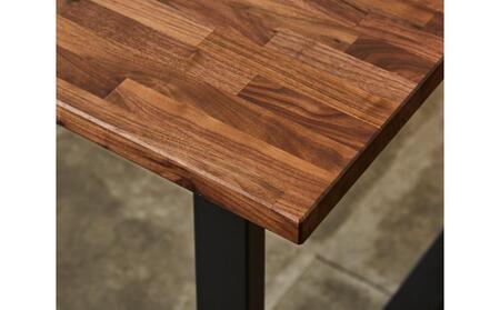 【大川家具】無垢材 センターテーブル (棚付き) 食卓テーブル ローテーブル リビングテーブル 幅1000 ウォールナット 天然木 国産 日本製 鉄脚 完成品 組み立て不要 高級感 インダストリアル