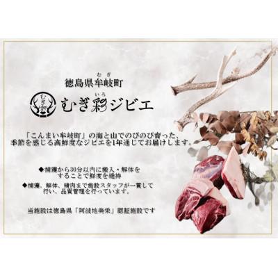 ふるさと納税 牟岐町 むぎ彩ジビエ　鹿肉スライスBBQ用とミンチ600g　徳島県牟岐町 |  | 01