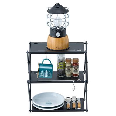 ふるさと納税 城陽市 アイアンカスタムラックテーブル アウトドアやキャンプなどで大活躍のカスタムラック!　73591005 |  | 03