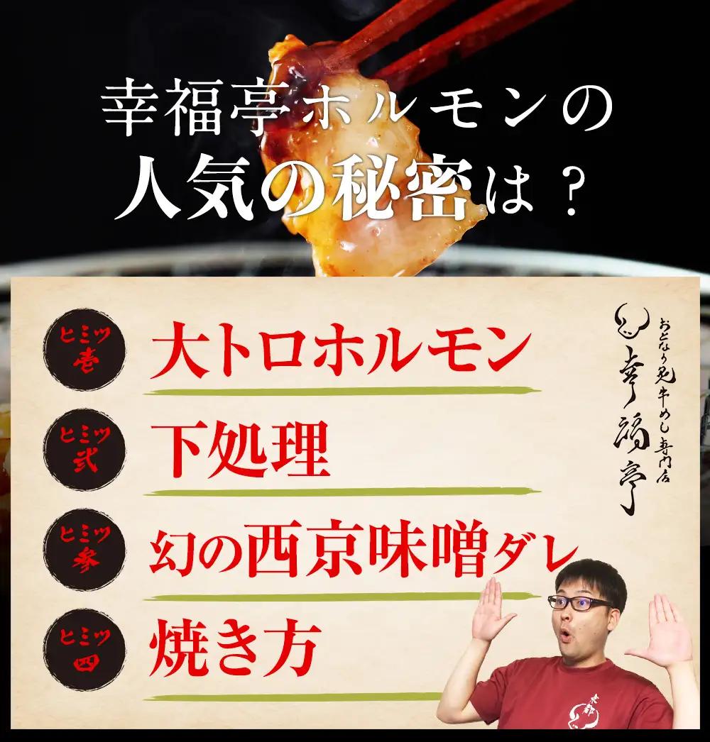 国産牛 大トロホルモン 西京味噌焼き 1.2kg (100g×12 )  ホルモン