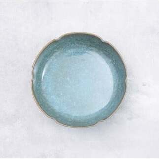 有田焼 貫入輪花深皿（14.5cm）2個セット【梶原大敬 茂正工房】食器 うつわ 器 青磁 多様鉢 作家 A30-536_イメージ5