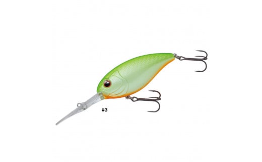 13-14 がまかつルアー　アベンジ クランク400（2個セット）#3 メロンチャート