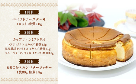 【定期便】低糖質スイーツ×12ヵ月コース デザート お菓子 焼菓子 砂糖不使用 小麦粉不使用 