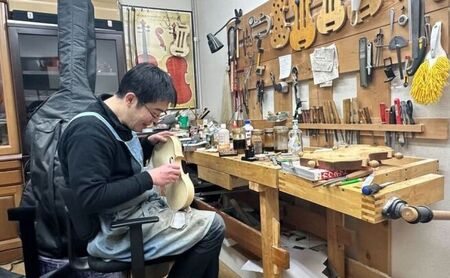 オーダーメイドバイオリン 発送まで2ヶ月 バイオリン工房が作る こだわり オーダーメイド バイオリン オーダー 手作り 楽器 弦楽器 ヴァイオリン 東京 豊島区