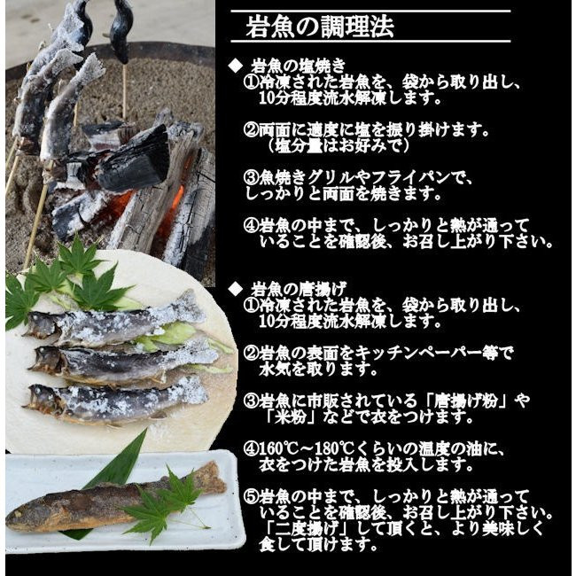 西塚農場産岩魚冷凍30尾(腹抜き)