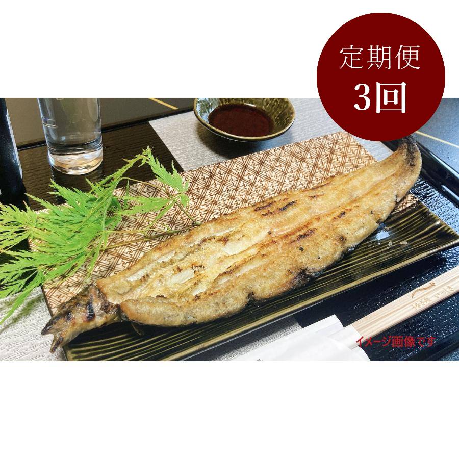 ＜一色うなぎ漁業協同組合＞「鰻白焼」2尾（計260g）【3ヵ月定期便】・I073