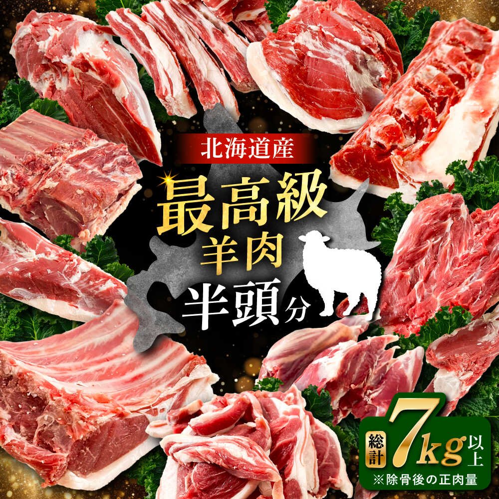 【ふるさと納税】 羊 を食べ尽くす ホゲット 半頭分 《足寄町》【石田めん羊牧場】 肉 羊肉 肩ロース 背ロース ロース ヒレ ひれ ヘレ 切り落とし 切落し 切落とし ネック シンタマ レア ヘルシー 焼肉 BBQ バーベキュー 北海道 北海道産 道産 国産 子羊 仔羊 [BEAD011]