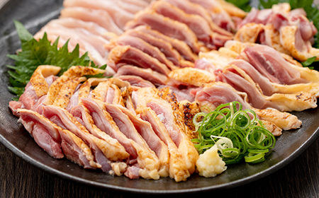 鶏タタキ3種セット約800g（黒さつま鶏タタキ約200g×1、赤鶏タタキ約200g×2、ごいし鶏タタキ約200g×1）鹿児島県産鶏タタキ　地鶏　鳥タタキ【A-1554H】