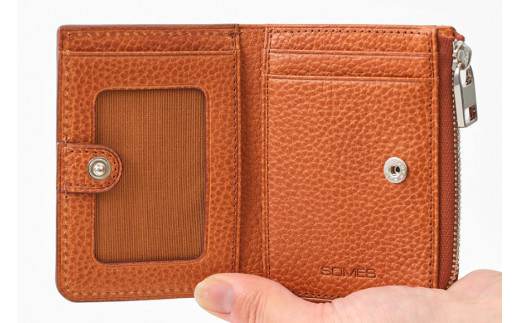 SOMES GL-04 パス＆コインケース ブラウン  [ソメスサドル 北海道 砂川市 12260314]  ギャロップ ソメス バッグ メンズ レディース 牛皮 本革 革 革製品 レザー コインケー
