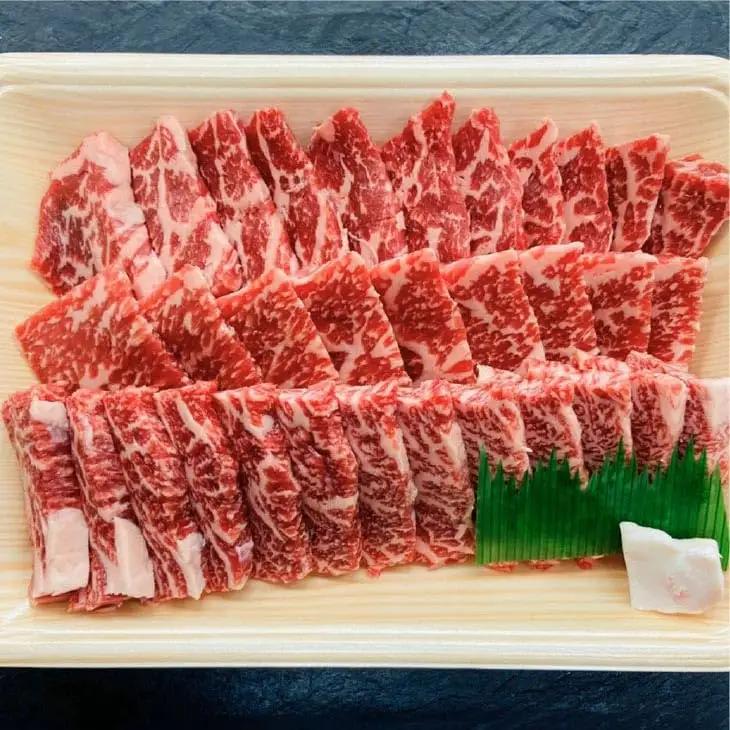 【淡路牛】特上赤身・特上カルビ　焼肉用　600ｇ
