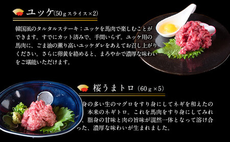 【12ヶ月定期便】馬刺し プレミアムセット 1kg |馬刺し