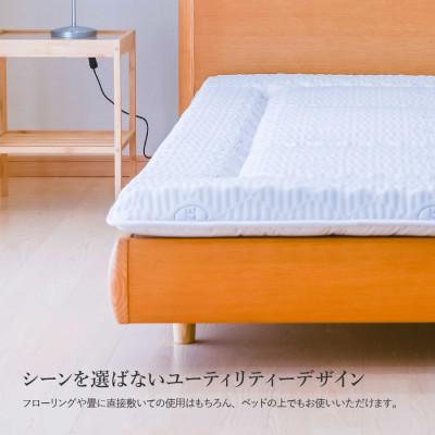 ふるさと納税 富士吉田市 【爽快眠】高密凸凹ウレタンマットレス セミダブル 日本製 高反発 除湿 ドライクール 国産 |  | 01