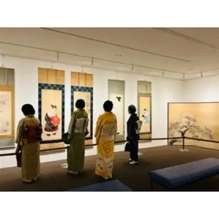 小林美術館「泉州名物セット(入館券+くるみ餅と抹茶のセット)」_旅行券・チケット  入場券・優待券 _【1349756】