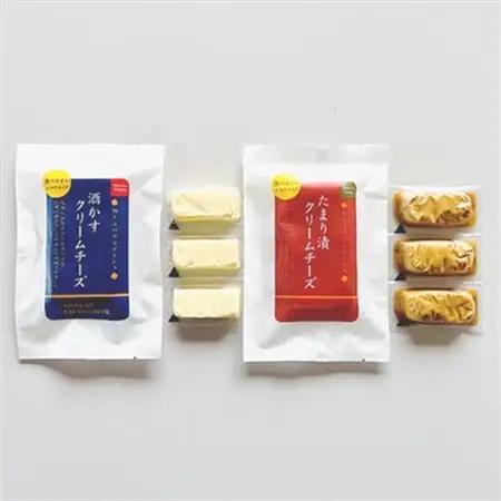 【酒かす・たまり漬クリームチーズ】のよくばりセット14パック_卵・乳製品 チーズ  _【配送不可地域：離島】【1480957】