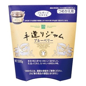 グリーンウッド　手造りジャム詰替え用500gいちご3個×ブルベリー3個　計6個セット | 兵庫県 丹波篠山市 