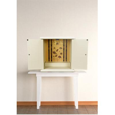 ふるさと納税 和歌山市 紀州塗り ミニ仏壇 大 白練 どんなお部屋にも合うシンプルでモダンなコンパクト仏壇 |  | 02