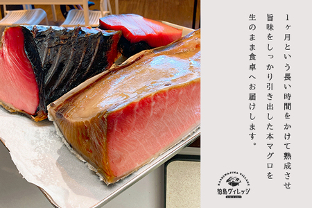 熟成 生 本マグロ 中トロ 400g 冷蔵 刺身用 国産 高知県産 高級 海鮮 熟成本まぐろ グルメ